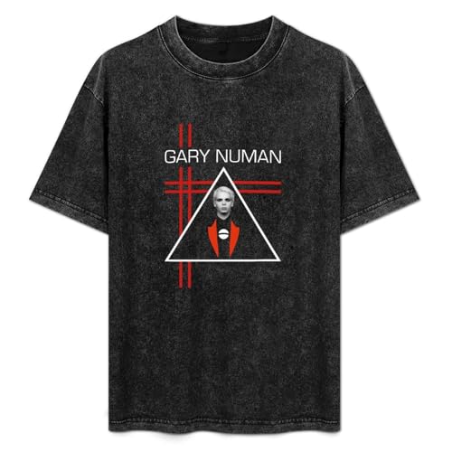 Quanu Gary Numan Mens Black T-Shirt XL