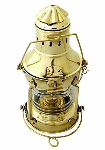 Nautico Ottone Nave Marina Appeso Lampada A Olio Parete Lanterna Vintage Olio Lampada Lanterna Illuminazione Lampade Decorative