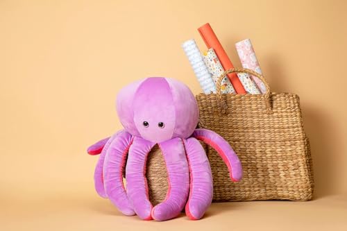 Image of Storescent Stuffed Animal Cute Plush Toy - Hugging Plush Squishy Pillow Toy Gifts (Clumsy Octopus)