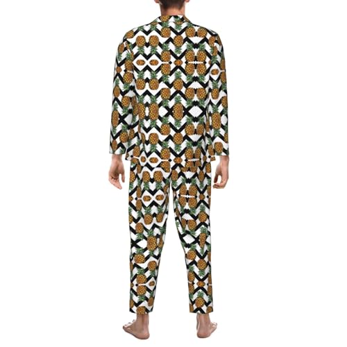 Pyjama à manches longues hommes idéal pour vos soirées détente