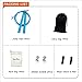 Speed JumpSkipping Rope - 360° Swivel Ball Bearing - Adjustable steel coated Skipping rope- Aluminum Anti Skipping Handle -Fitness Training Boxing Sports Exercises -suitable for kids and adults(Blue)