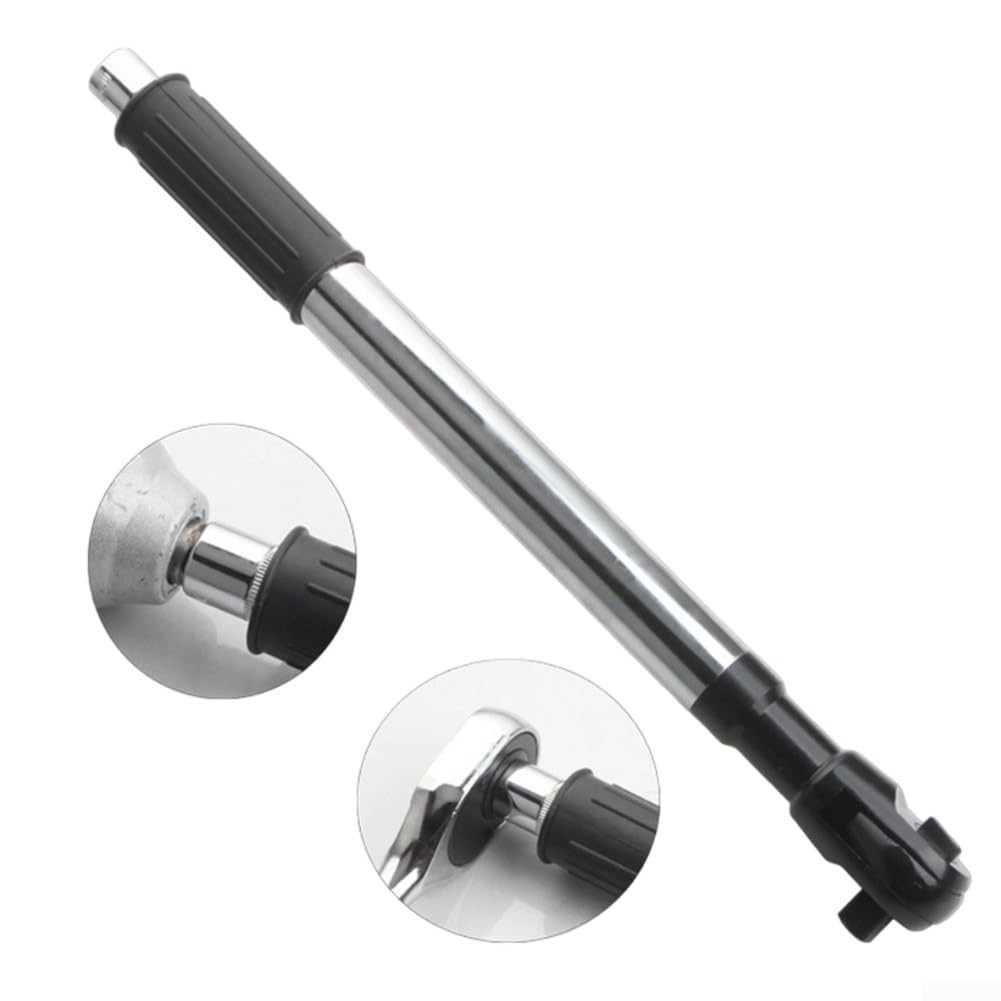Clé à cliquet électrique 1/2", clé d'extension automatique manuelle 2 en 1, outil multifonction sans fil