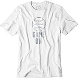 Life is good Men's Crusher Game on Baseball Tee