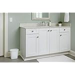 Rubbermaid Vanity Trash Can/Wastebasket 1.5-Gallons/6-Quarts White for Under Counter/Kitchen/Office/Bedroom/Bathroom - Image 4