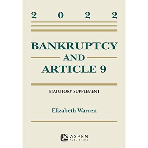 Bankruptcy & Article 9: 2022 Statutory Supplement (Supplements) Cover