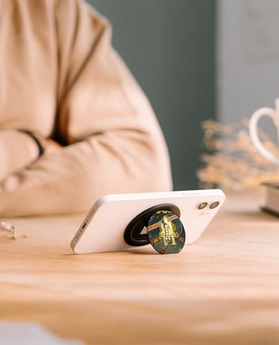 Image of DailyObjects Space Rider Moto Compatible with Magsafe Phone Grip