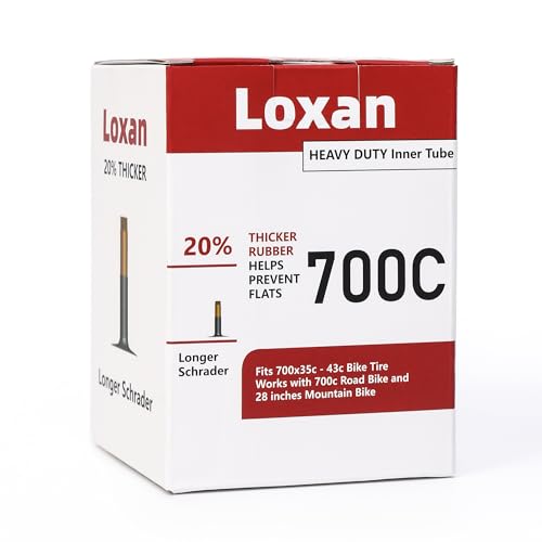 700x35c-43c Road Bike Inner Tubes with Longer Schrader Valve Stem, 2 Pack Premium Butyl Tire Tube for 700x38C 700x35C 700x40C 700x41C 700x43C Bicycle - Thumbnail 7