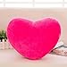 KELINFONG Heart Pillow,Heart Shaped Pillow Faux Soft Cute Plush Heart Pillows Decorative Throw Pillows,Pink Heart Pillow for Sofa Couch Living Room Home Decor Bedroom,Valentine's Gift