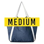 Bodysurf Beach Bags Waterproof Sandproof - Packable Foldable Nylon Zipper Tote Bag for Travel Lightweight, Pool, Boat, Cruise - Image 2