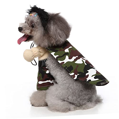 Mipcase 1 Conjunto Animal De Estimação Engraçado Vestir-se Trajes De Animais De Estimação Do Dia Das