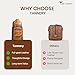 The Tannery Handmade Buffalo Leather Multipurpose Travel Hiking Crossbody Chest Backpack with Adjustable Shoulder Strap (Brown, Large)