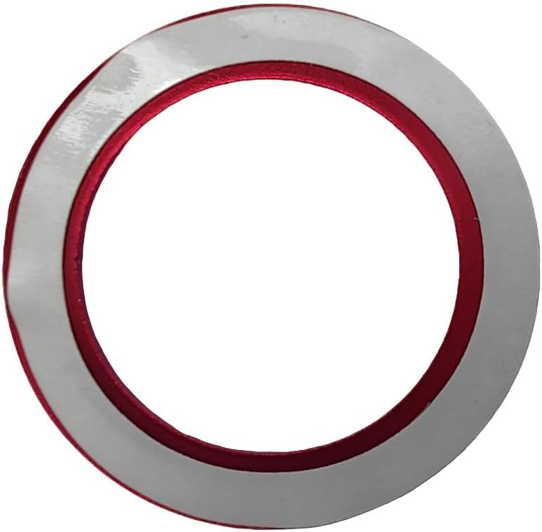 ruihe Red Engine Start Stop Cover Trim Fit for Chevy Suburban Tahoe Chevrolet Blazer Colorado GMC Canyon
