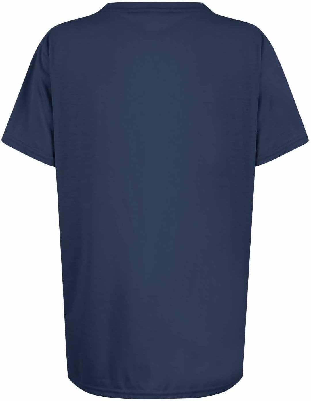 Womens Crew Neck Short Sleeve T Shirts Summer Tops Casual Loose Basic Tops Solid Color Workout Dressy Blouses
