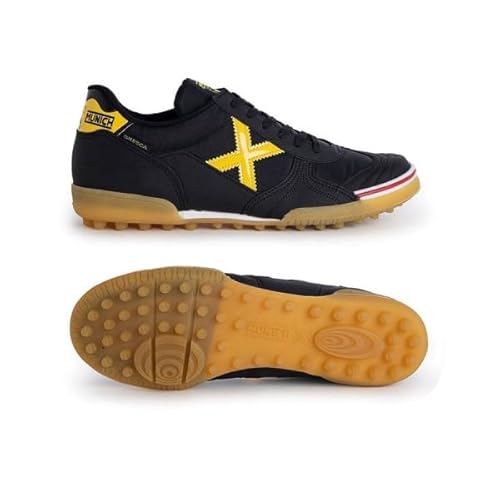 Munich GRESCA Genius 606, Unisex Adult Sport Shoes, Black, 46 EU, Black/White, 11.5 UK