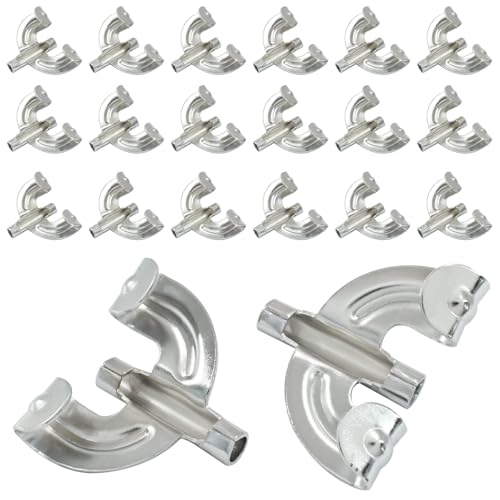 Piutouyar 20 Pack Bass Drum Claw Hooks for Percussion