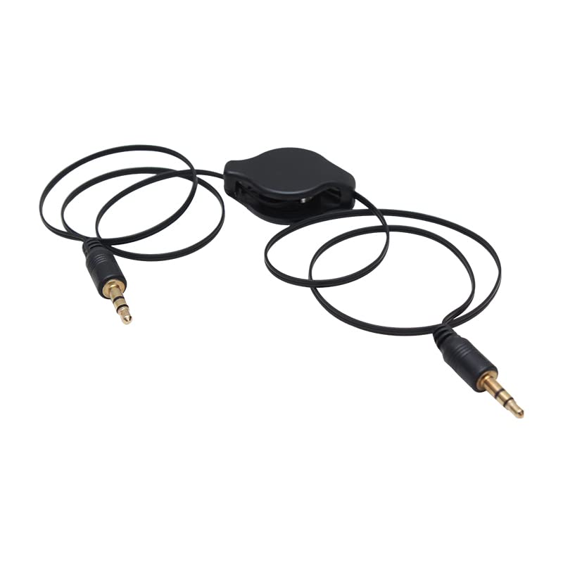 POWERMASTER 31413 70 CM MAKARALI 3.5 MM STEREO ERKEK/ERKEK KABLO 2 taraftan makaralı Kaliteli, Uzun ömürlü kullanım