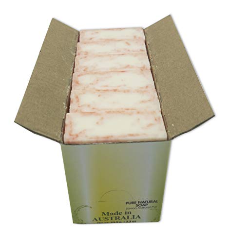 Bela Bath & Beauty, Romantic Gardenia, Triple French Milled Moisturizing Soap Bars, No Harsh Ingredients, 3.3 Oz. Each - 6 Pack #TOP4