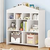 Construction Sûre et Robuste : Fabriquée en bois d'ingénierie de première qualité, bibliothèque enfant en Bois et le rangement des jouets sont conçus pour durer. Les kits de sécurité anti-basculement inclus ajoutent à la tranquillité d'esprit, ce qui en fait un choix sûr pour les salles de jeux, les crèches ou les salles de classe, permettant aux enfants de jouer et d'apprendre en toute sécurité tous les jours.