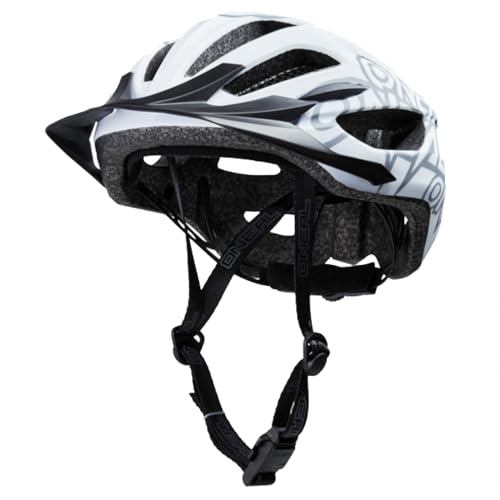 Casque VTT O'NEAL blanc taille S : protection vélo de route et enduro