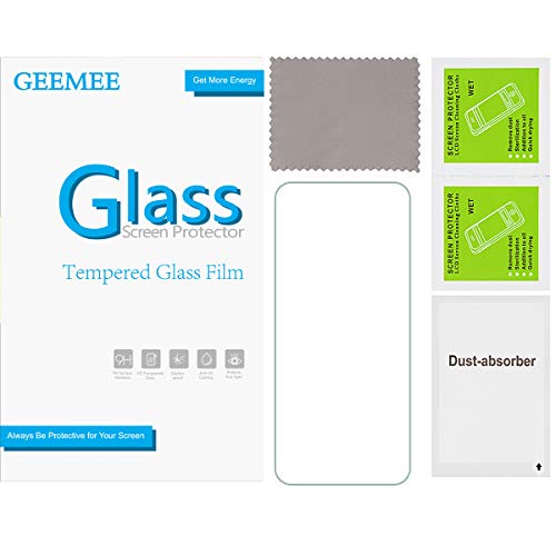 GEEMEE Protector de Pantalla para Samsung Galaxy M51, Cristal Templado Película Vidrio Templado 9H Alta Definicion Glass Screen Protector Film (Transparente)-2 Pack