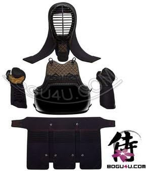(Pbm-06) Pre-Made 4mm Kendo Bogu Set with IBB Black Men!!!