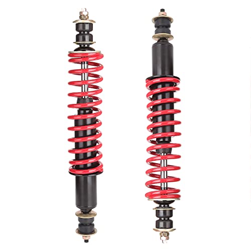 10L0L Golf Cart Heavy Duty Coil Over Shock Absorber Kit Fits Ezgo Medalist/E-Z Go Txt 1994+ Newer Gas Or Electric Golf Cart Front Rear Shocks, Replaces Oem# 70630-G01 76418-G01 2- Pack¡­ #TOP6