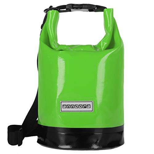 Preisvergleich Produktbild anndora Packsack Tarpaulin 5 Liter Seesack wasserdicht Dry Bag - Grün