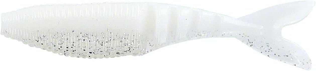 Zako 4' Multi-Use Soft Plastic Fishing Angling Swimbait Lures Designed to Mimic Bluegill or Shad - 6 Pack