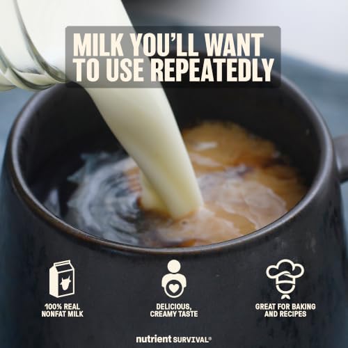 Nutrient Survival Vitamin Powdered Milk