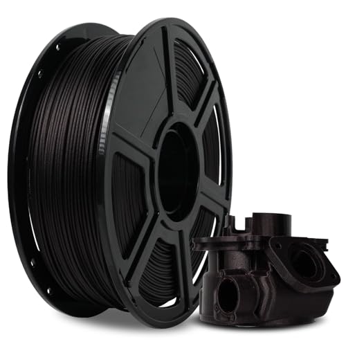 Image of FLASHFORGE Carbon Fiber PETG Filament 1.75mm, PETG with Carbon Fiber, 1KG Spool, Dimensional Accuracy + /- 0.02mm, Lightweight & Heat-Resistant & Moisture Free (PETG-CF Marsala)