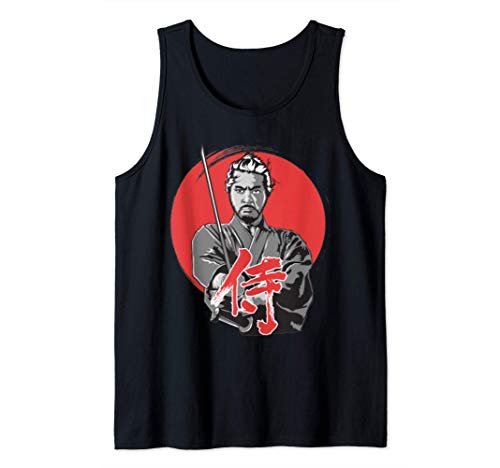Cool Japanese Samurai classic samurai Camiseta sin Mangas