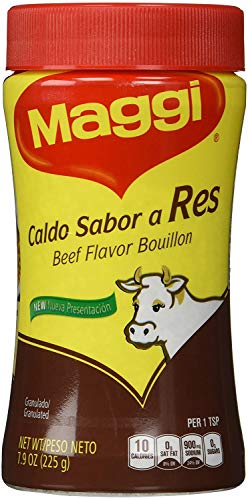 MAGGI Caldo Sabor a Res 2 PACK 223.9 gr. c/u | Beef Flavor Bouillon 2 PACK 7.9 oz. each.