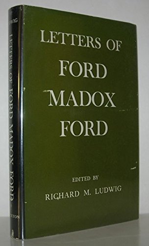 Letters of Ford Madox Ford 069106069X Book Cover