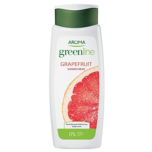 Crema de ducha AROMA Greenline Revitalizante de toronja, 400 ml