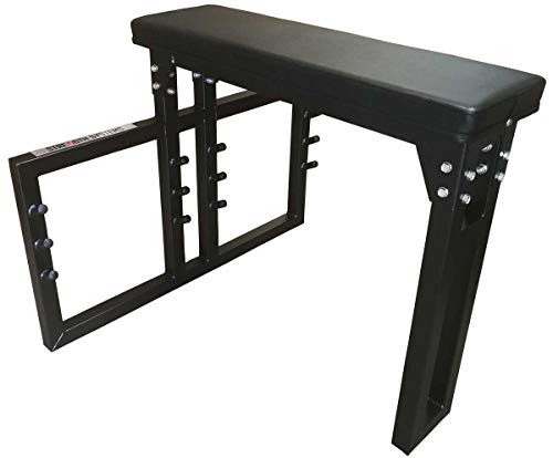 Strength Shop - Banc de rameur chinois Seal Row/Banc d'isolement pour la poitrine Supported LAT Row Bench – Supports de barre supportés jusqu'à 150 kg