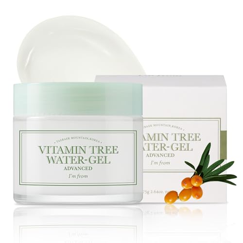 Gel d'eau Vitamine Tree apaisant au panthénol anti-rougeurs