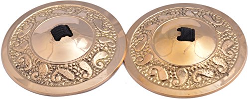 Wevez® 2 Pairs / 4 Pcs American Belly Dance Finger Zills/Sagats/Cymbals Golden #TOP3