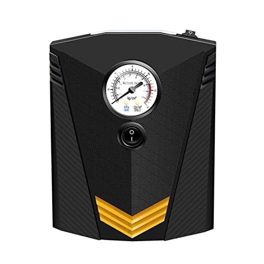Digital Tire Inflator DC 12 Volt Car Portable Air Compressor Pump 150 PSI Bil Kompressor Fit for Auto Car Motorcyklar Cyklar (Color Name : Pointer Style)
