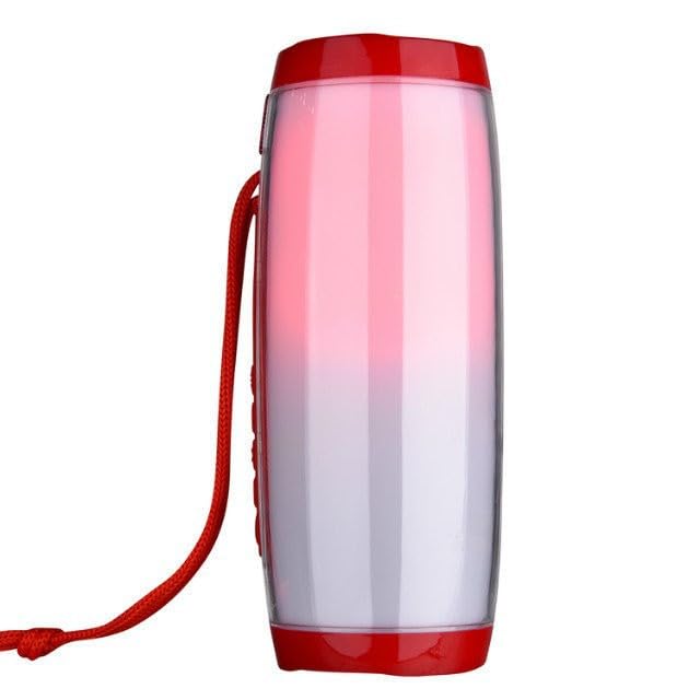 Maine Portable Bluetooth Speaker with Light Show Function Factory Wholesale Sales Available red 100PACK