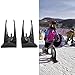 Xcello Kids Balanced Scooter Skis Stand Snowboard Equipment Parking Rack for Winter Skiing in Black