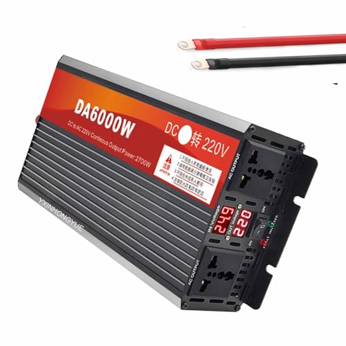 Inverter pure sine wave 6000W élimine les coupures de courant en extérieur