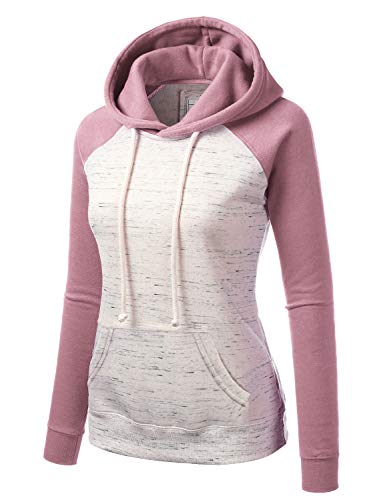 DOUBLJU Basic Lightweight Pullover Sweater Top Essential Comfy Casual Hoodie Sweatshirt for Womens Clothes with Plus Size