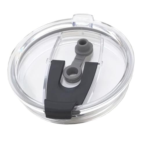 40 OZ Tumbler Lid Compatible for Stanley Cup,Replacement Lids Fit for Stanley Adventure Quencher,for Quencher H2.0 FlowState 40oz Cup, 100% Leakproof and Splash-Proof for Stanley Tumbler (Black)