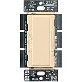 Lutron Maestro C.L Dimmer Switch for Dimmable LED, Halogen & Incandescent Bulbs, Single-Pole or Multi-Location, MACL-153M-IV, Ivory