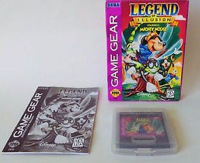 Jeu Sega Game Gear Gamegear Legend of Illusion Starring Mickey Mouse