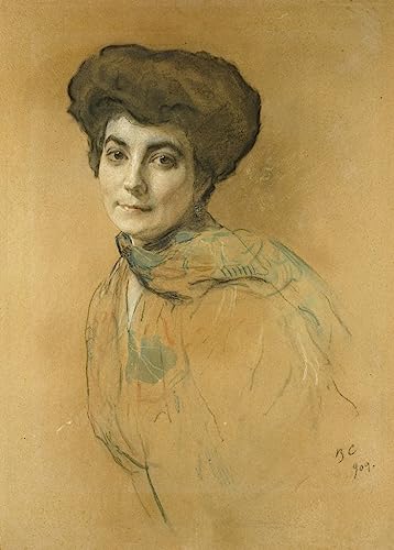 Toile portrait Elena Ivanovna Roerich pour créer une ambiance galerie d'art chez soi