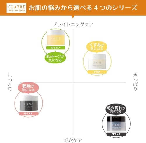 CLAYGE(クレージュ) クレージュ クレンジングバーム すっきり毛穴ケア ブラック の商品画像 8