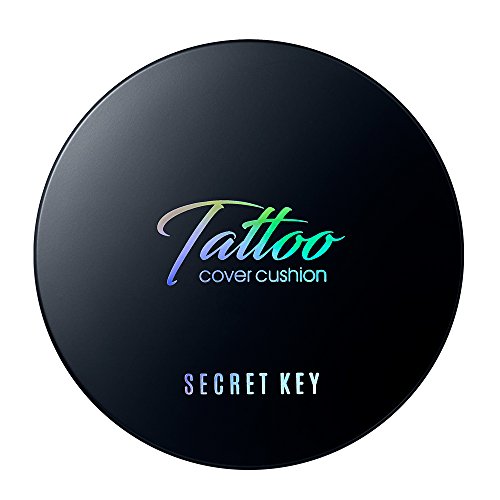 Secretkey Full Coverage Best Powder Foundation Makeup for Sensitive Skin and Dry Skin - Enriched with Chamomile & Rosemary Leaf - #23 Natural Beige - Made in The USA FDA Certified