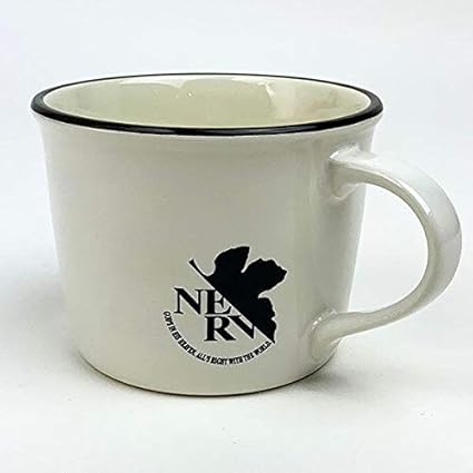 Amazon エヴァンゲリオン マグカップ Nerv White アニメ 萌えグッズ 通販