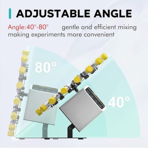 Agitateur rotatif de laboratoire réglable 40-80° pour tubes Falcon et Eppendorf